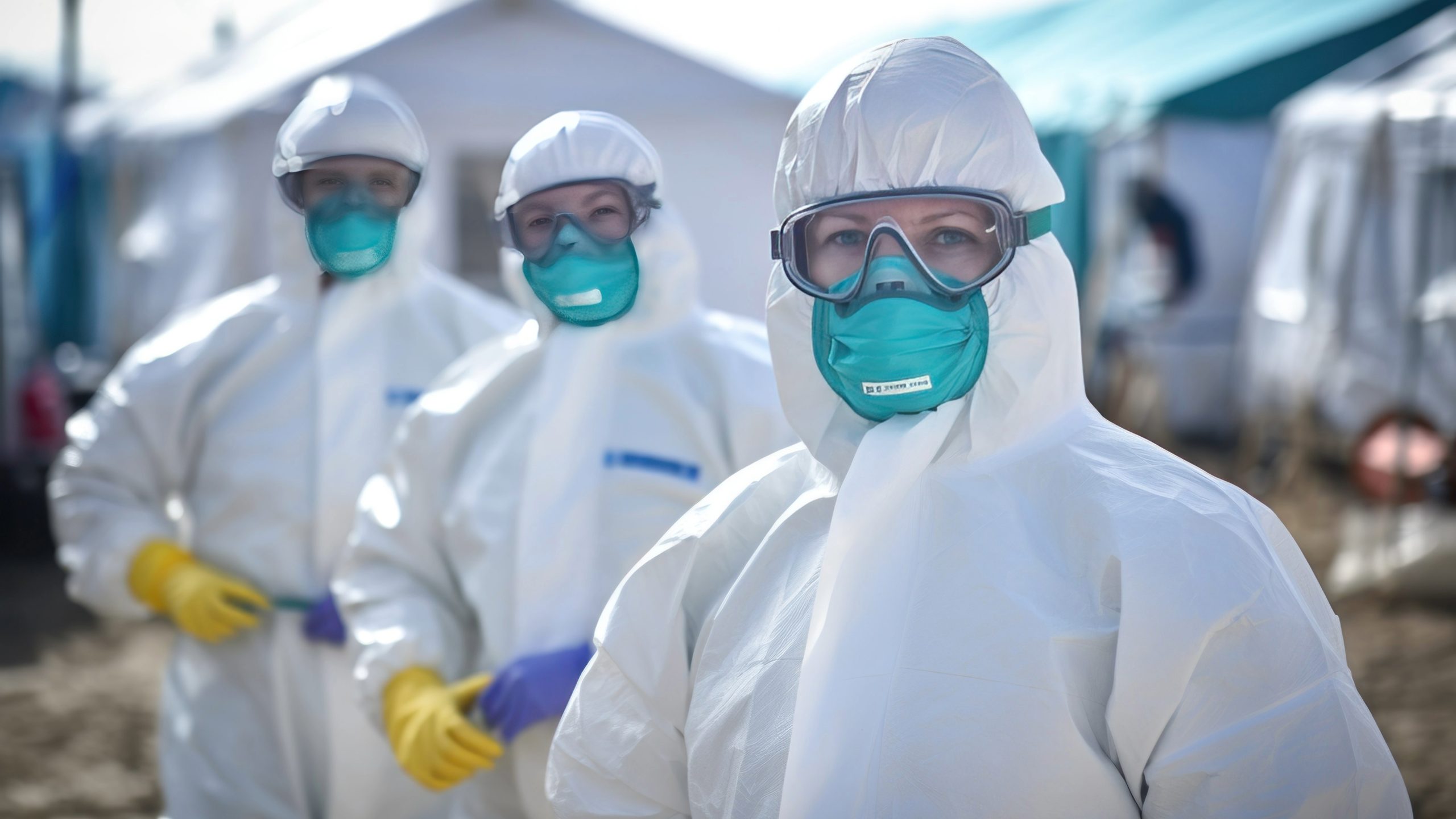 Emergency Prepardness-4 core list-first Epidemiologists conducting field research on infectious diseases.