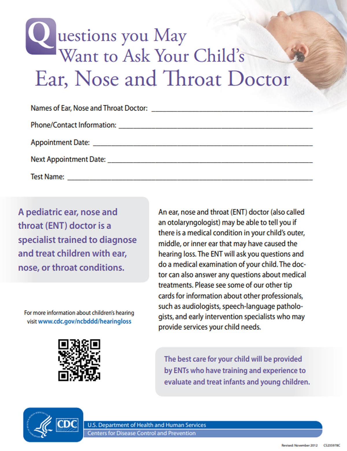 pdf preview - questions you may want to ask ear nose and throat