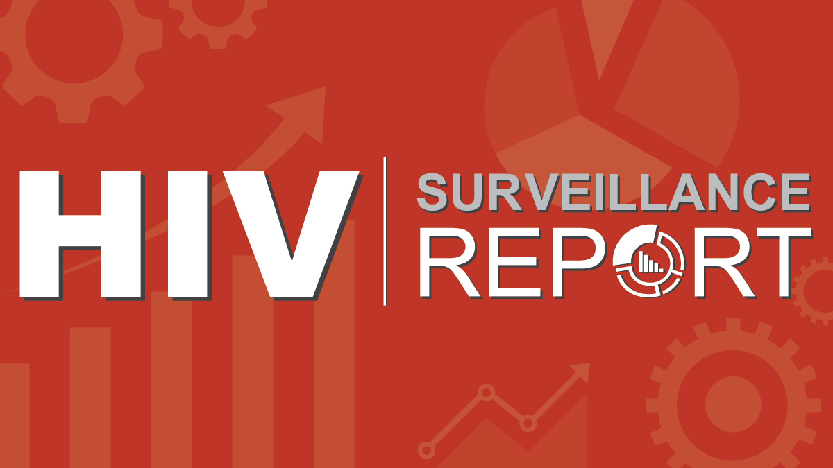 HIV Surveillance Report Image Image describing the HIV surveillance report series.