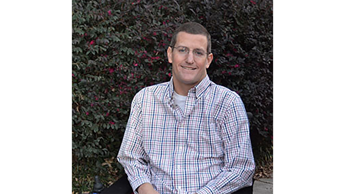 Kevin smiling
