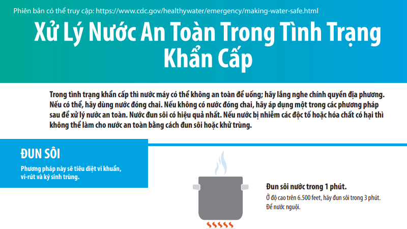 make water safe factsheet - vietnamese