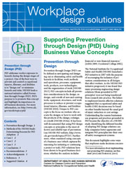 2015-198.jpg Cover for NIOSH Workplace Design Solution "Supporting Prevention through Design (PtD) Using Business Value Concepts"