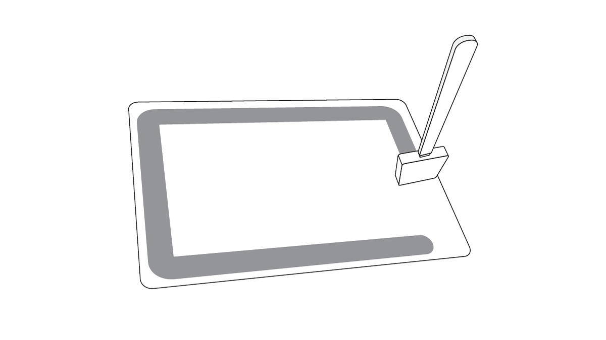— title missing — Example of pattern to cover the perimeter of the surface