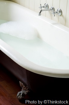 A bathtub