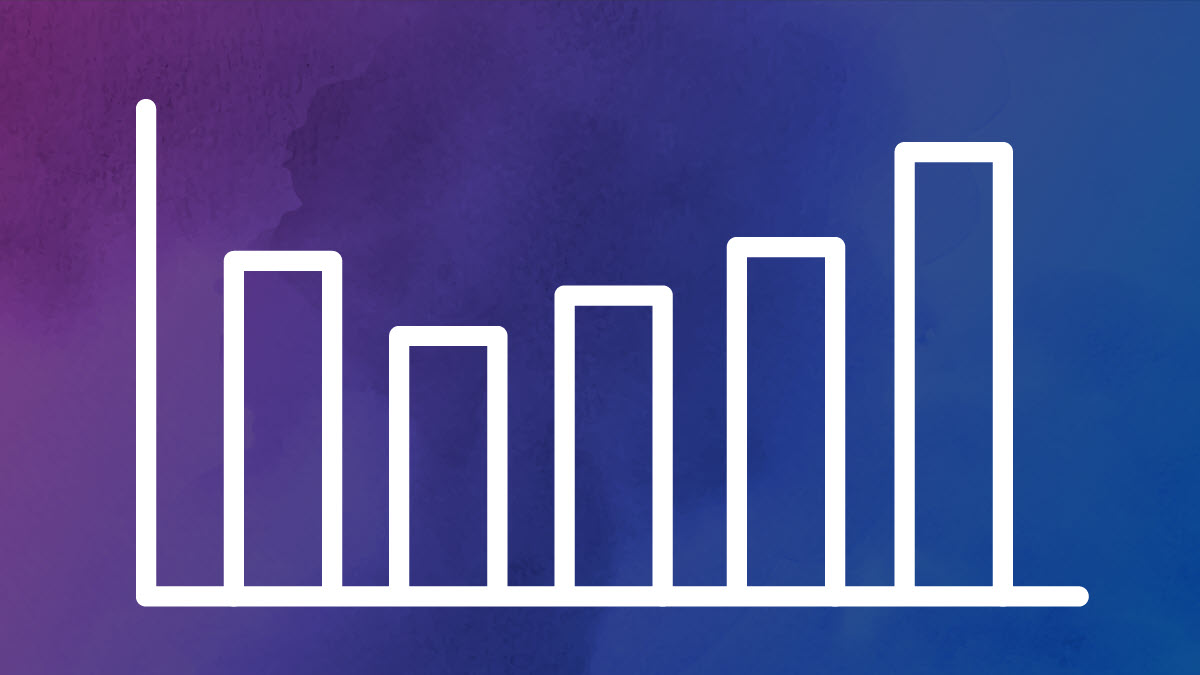 2023 TB Annual Report Reporting Area Icon Bar chart with five bars showing a slight decrease then increasing