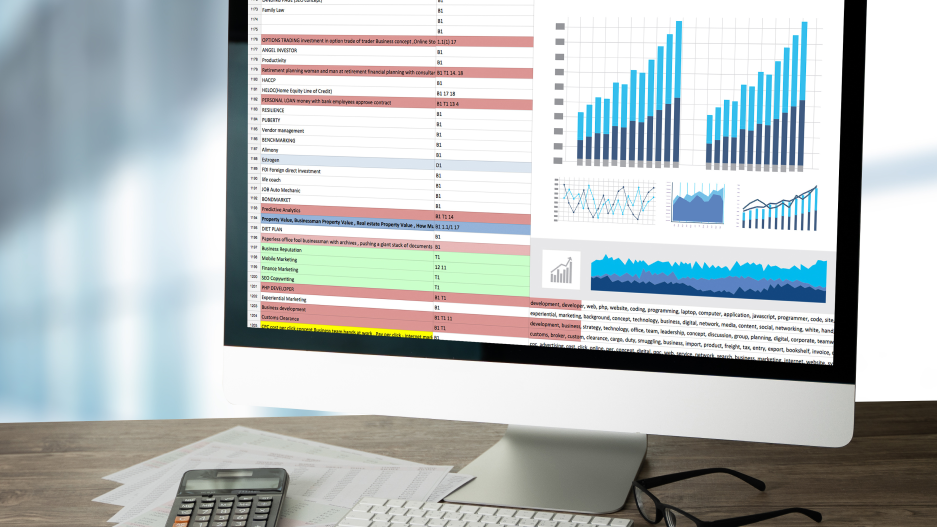 22-Marketscan Computer with spreadsheet on screen